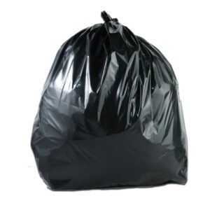 90L CLEAR Bin Bags Rubbish Refuse Sacks Liners Light-Medium Duty 12kg X037 